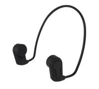 FAUOSWUK Casque de Natation, Bluetooth 5.0 à Conduction Osseuse, Lecteur MP3 sans Fil étanche IPX8 avec 16 Go de Stockage pour la Salle de Sport, la Course à Pied, la Natation, la Plongée (Noire)