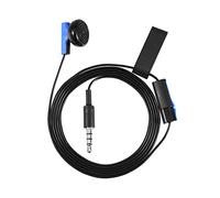 FAUOSWUK Casque D'écouteur de Jeu de 3,5 Mm, avec Mic Mono Gaming Earbud Casque d'oreille pour Contrôleur de Jeu Compatible avec des Appareils 3,5 Mm
