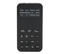 FAUOSWUK Changeur de Voix, Changeur de Voix 3,5 Mm, 8 Effets Sonores, Carte Son Portable avec Touche de Réglage pour Appels Téléphoniques, Jeux, Ordinateur, Tablette