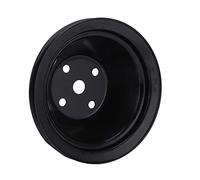 FAUOSWUK Chevy 262 327 400 Poulie de Vilebrequin en Métal pour Moteur, Longue Poulie de Pompe à Eau pour Remplacement de Moteur, Adaptée pour Petit Bloc V8 Gen. I, Haute Résistance et Durable,