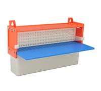 FAUOSWUK Collectionneur de Pollen D'abeilles, Piège à Pollen D'apiculture en Plastique avec Entrée du Plateau pour Une Utilisation Extérieure à la Maison, Facile à Installer pour Les