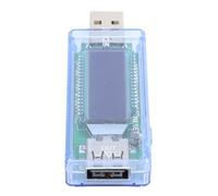 FAUOSWUK Compteur de Puissance USB 195 W, Testeur de Tension de Courant Intelligent pour Charge Rapide des Banques D'alimentation, 1 unité