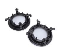 FAUOSWUK Couvercle de Gril en Haut-Parleur, 2 Pack avec Bases de Montage en Maille en Métal Grilles de Haut-Parleur pour Haut-parleurs du Plafond des Haut-parleurs Home Theatre Office,