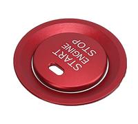 FAUOSWUK Couvercle Rouge du Bouton de Démarrage du Moteur pour Elantra 2015 - 2020, Anti-rayures et Durable, Facile à Installer