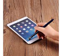 FAUOSWUK Crayon Stylet 2 en 1 pour Une sensibilité élevée, Stylet à écran Tactile avec Astuce en Caoutchouc pour écrans Capacitifs Tablettes Smartphones (Bleu foncé)