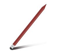 FAUOSWUK Crayon Stylet 2 en 1 pour Une sensibilité élevée, Stylet à écran Tactile avec Astuce en Caoutchouc pour écrans Capacitifs Tablettes Smartphones (Rouge)