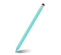 FAUOSWUK Crayon Stylet 2 en 1 pour Une sensibilité élevée, Stylet à écran Tactile avec Astuce en Caoutchouc pour écrans Capacitifs Tablettes Smartphones (Vert)