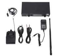 FAUOSWUK dans Le Système de Moniteur d'oreille, UHF Stéréo Wireless System avec Affichage LCD, Studio D'amplificateur à Faible Bruit, Répétition du Groupe, Performance en Direct (Bouchon UE)