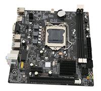FAUOSWUK DDR3 Computer Motherboard, DDR3 Desktop Motherboard LGA 1155 pour la Série B75 avec Double USB3.0