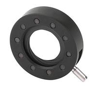 FAUOSWUK Diaphragme à Iris Réglable, 14 Lames, Collier Adaptateur de