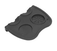 FAUOSWUK Distributeur de café en Silicone, Support Antidérapant à Double Trou pour la Fabrication de Boissons au café à la Maison, 21x15x3.8cm