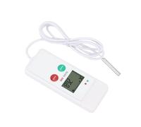 FAUOSWUK Enregistreur de Données de Température Numérique USB avec Sonde Externe Transfert de Données Facile pour le Transport Alimentaire et les Produits Biopharmaceutiques Capacité 35 000