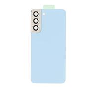 FAUOSWUK Ensemble de Couvercles en Verre Arrière pour Téléphone, Installation Durable et Facile pour S22 + Plus avec Accessoires de Réparation Complets (Bleue)
