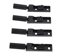 FAUOSWUK Ensemble de Remplacement de Chevalet de Basse sans Tête de Type Fendu, Verrouillage sécurisé des Cordes, Maintien amélioré pour les Guitaristes Basses, Fer en Alliage de Zinc pour Musiciens