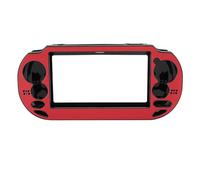 FAUOSWUK Étui de Protection pour Console de Jeu, Housse Durable Résistante aux Chocs et à L'eau pour 1000 1000, avec Matériau en Alliage D'aluminium ABS de qualité Supérieure (Rouge)