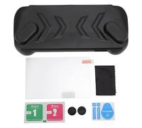 FAUOSWUK Étui de Protection pour ROG Ally X, Kit D'accessoires Complet avec Coque Avant Amovible, Support intégré, Protecteur D'écran, Capuchons de Touches, pour ROG Ally X (2024)