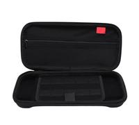 FAUOSWUK Étui de Transport pour Switching 2, Pouche de Coquille Dure Portable Portant Un Sac de Jeu de Voyage avec Un Intérieur rembourré EVA et à Micro-Fibre Doux Durable Tient 10 Matchs (Noir)