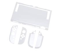 FAUOSWUK Étui Transparent pour Console de Jeu Portable, Utilisation Pratique, Couvercle renforcé de Type Fendu, Applicable pour 2, Matériau ABS