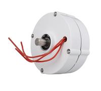 FAUOSWUK Générateur à Aimant Permanent, Générateur de Puissance Efficace triphasé pour éolienne 24V, Conception Compacte en Alliage D'aluminium (100W)