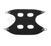 FAUOSWUK Harnais de Hamac de Toilettage pour Chat, écharpe de Toilettage Multifonctionnelle et Confortable pour Animaux de Compagnie avec Fermeture Auto-agrippante, pour la Coupe des (S)