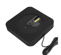 FAUOSWUK Haut-Parleur Bluetooth pour Lecteur CD Portable avec Conception Murale (Prise UE)