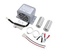 FAUOSWUK Kit de Dégivreur de Chauffage Efficace pour Chauffage de Voiture à 2 Trous 12 V 800 W pour Véhicule Taxi Hiver à Faible Bruit, Désembueur de Voiture Portable 6,9 X 4,1 X 3,9 Pouces