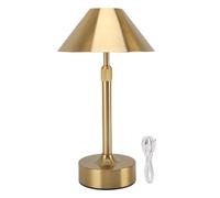 FAUOSWUK Lampe de Table sans Fil LED, Lampe Alimentée par Batterie Rechargeable à intensité Variable avec Poteau Télescopique, Commande Tactile 3 Couleurs, pour la Décoration Intérieure