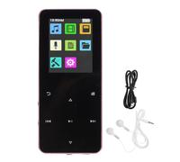 FAUOSWUK Lecteur MP3 sans Fil, Lecteur Audio Portable avec écran Tactile TFT de 1,8 Pouces, Autonomie de 8 H, 7 Modes Sonores, Lecteur de Cartes pour Un Usage Quotidien (4 Go)
