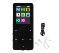 FAUOSWUK Lecteur MP3 sans Fil, Lecteur Audio Portable avec écran Tactile TFT de 1,8 Pouces, Autonomie de 8 H, 7 Modes Sonores, Lecteur de Cartes pour Un Usage Quotidien (4 Go)
