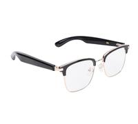 FAUOSWUK Lunettes de Traductrice AI, 100+ Langues BT5.4 Lunes de Traduction Intelligente AI Intégrées en Haut-Parleur Microphone pour Les Appels Musicaux de Voyage
