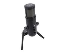 FAUOSWUK Microphone de Jeu USB avec Son HiFi et Lumières RVB Réglables pour Podcasteurs et Joueurs