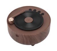 FAUOSWUK Mini Haut-Parleur Bluetooth Rétro avec Affichage Lumineux coloré | Son Stéréo 5 W, Bluetooth 5.3, Portée de 10 M, Batterie de 3 Heures, Prise en Charge de 64 Go