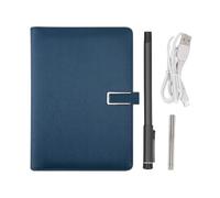 FAUOSWUK Ordinateur Portable Numérique avec Stylet Intelligent, Reconnaissance OCR Bluetooth 5.0, Synchronisation en Temps Réel, Lecture D'écriture Manuscrite, Sauvegarde Vidéo, (Bleu Profond)
