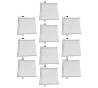 FAUOSWUK Organisateur de Documents à Fermeture éclair, Sac étanche Résistant aux Déchirures, Format Papier A5, pour Bureau, école, Fournitures pour la Maison, 10 Pièces (#5)