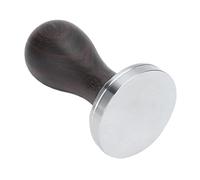 FAUOSWUK Outil de Bourrage de café 53 Mm, Acier Inoxydable de Haute qualité avec Manche en Bois de Rose, Parfait pour la Préparation du café Moulu à la Maison ou au Bureau, Durable et Résistant à la