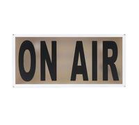 FAUOSWUK Panneau D'enregistrement Lumineux LED, Voyant D'avertissement de Studio alimenté par USB avec Télécommande et 12 Options de Couleurs, pour Le Streaming et la Décoration du