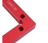 FAUOSWUK Pince D'Angle à Angle Droit en Alliage D'aluminium traité par Oxydation Anodique, Outil de Fixation de Soudage Pratique pour le Travail des Métaux