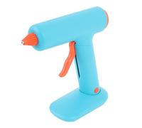 FAUOSWUK Pistolet à Colle sans Fil 20 W Kit de Pistolet à Colle Chaude Portable à Chauffage Rapide des Années 90 pour les Réparations à Domicile, les Enseignants, 1 X à Chaude