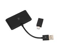 FAUOSWUK Prise en Charge de L'Adaptateur sans Fil, Adaptateur de 0,25W pour Le Transfert de Données Wired Wireless Converter 5GHz pour Les Véhicules avec Un Support intégré d'origine
