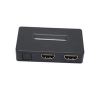 FAUOSWUK Répartiteur de Son D'Interface Multimédia HD Extracteur de Son Multiformat pour Interface Multimédia HD 1.4b avec Indication LED, Adaptateur de Amplificateur Pass 5.1CH