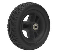 FAUOSWUK Roues de Fauteuil Roulant de 6 Pouces, Pneus de Remplacement en PU, Antidérapantes, Forte capacité Portante pour Chariots de Fauteuils Roulants électriques, épaisseur de Roue