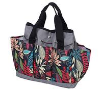 FAUOSWUK Sac à Outils de Jardin Durable avec Poignée Confortable pour Une Utilisation en Extérieur - Conception Multi-Poches, Polyester 600D, env. 48,5x30cm