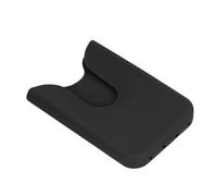 FAUOSWUK Support de Téléphone pour Sac de Plage en Silicone, Accessoire élégant et Pratique pour la Plupart des Scénarios, Support de Téléphone Portable pour Sac embourbé (Noir)