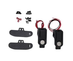 FAUOSWUK Support en Alliage D'aluminium CNC Levier de Vitesse Magnétique pour Fanatec 923 G27, Changement de Vitesse Stable et Rapide, pour les Amateurs de Course Sim