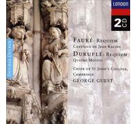 Faur?, Duruflé - Requiem [2 CD] George Guest, Chœur Du Collège St Jhon D'Oxford
