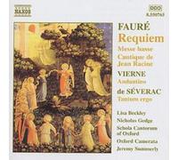 Faur‚: Requiem; Messe basse; Cantique de Jean Racine by Various Artists NEUF