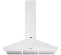 Faure FHC92462WA - Hotte - hotte décorative - largeur : 89.8 cm - profondeur : 45 cm - evacuation & recyclage - blanc blanc, Blanc G