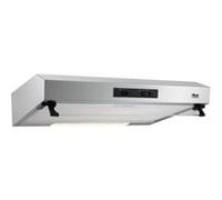 Hotte Visière - FAURE - FHT6137X - Acier inoxydable - 60 cm - Evacuation & recyclage