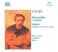 G. Faure – 13 Barcarolles – CD – NAXOS
