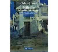 Faure Gabriel Melodies +Cd